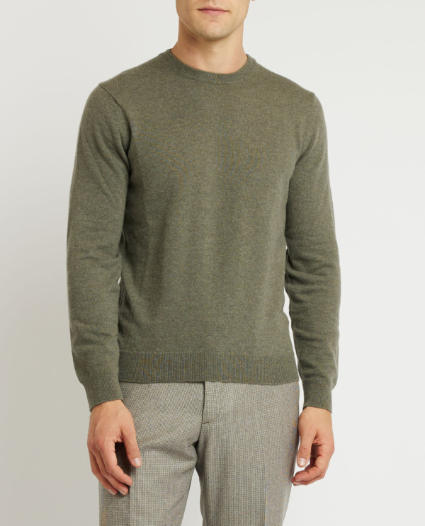 Wool Cashmere Crewneck