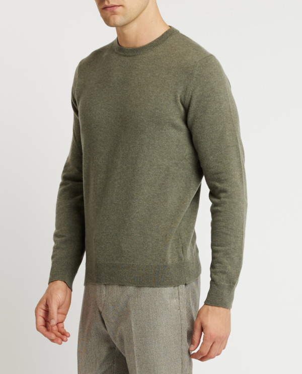 Wool Cashmere Crewneck