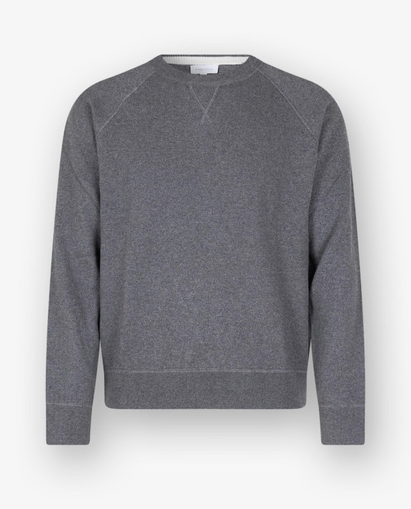 Cotton Mix Crewneck Sweater