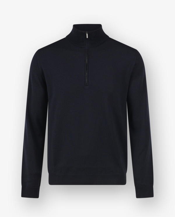 Half-zip trui