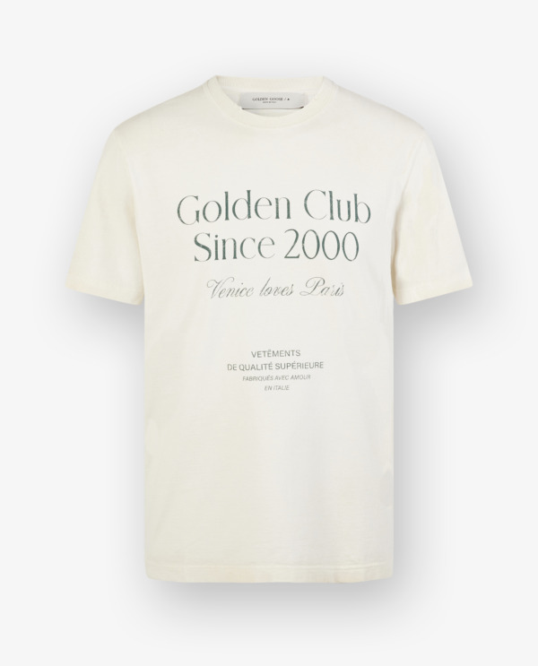 Golden Distressed T-shirt