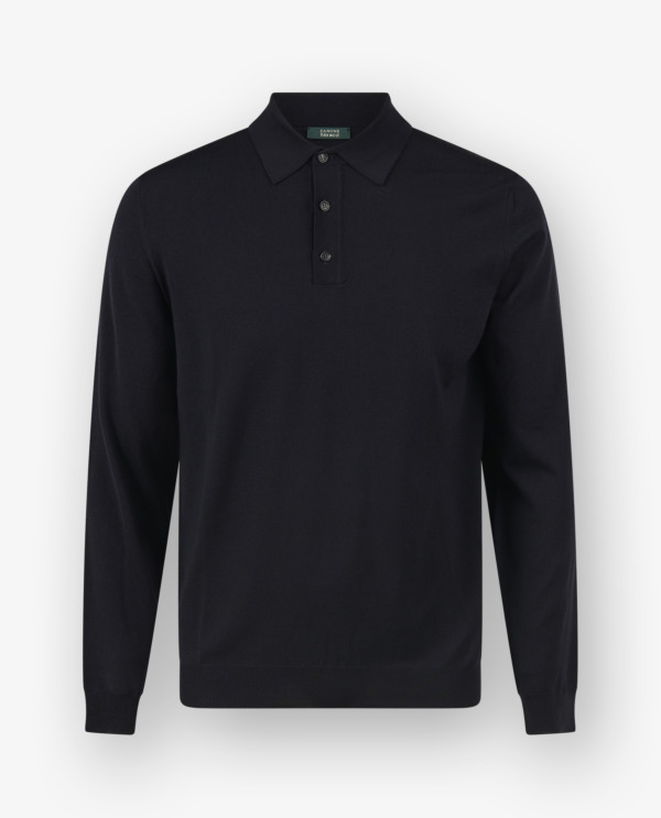 Long Sleeve Polo Shirt  