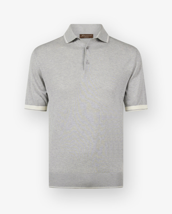 Gebreid Polo-Shirt