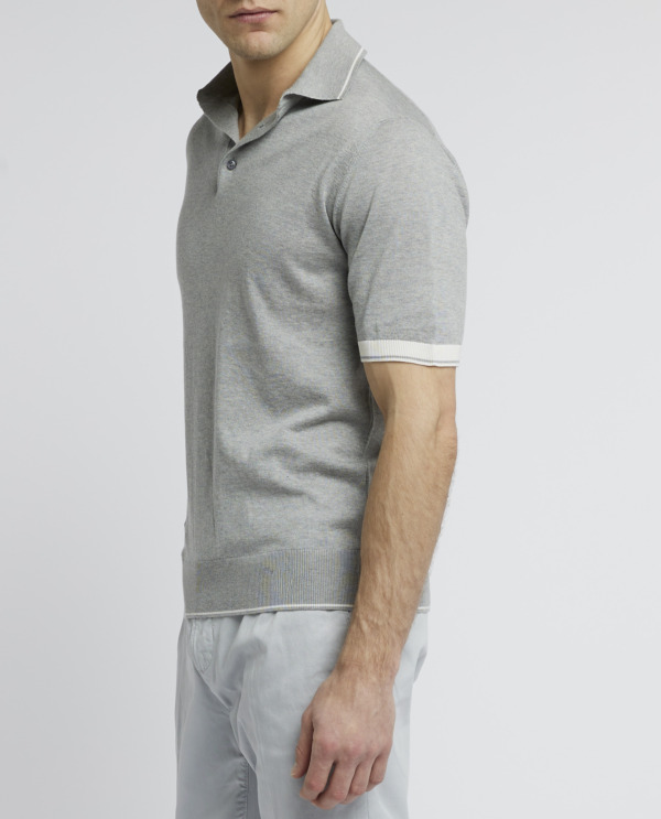Knitted Polo-Shirt