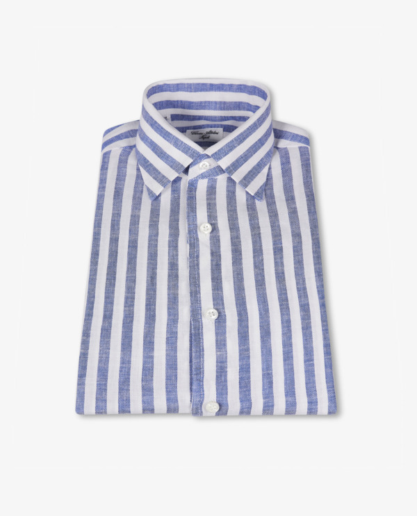 Striped linen shirt