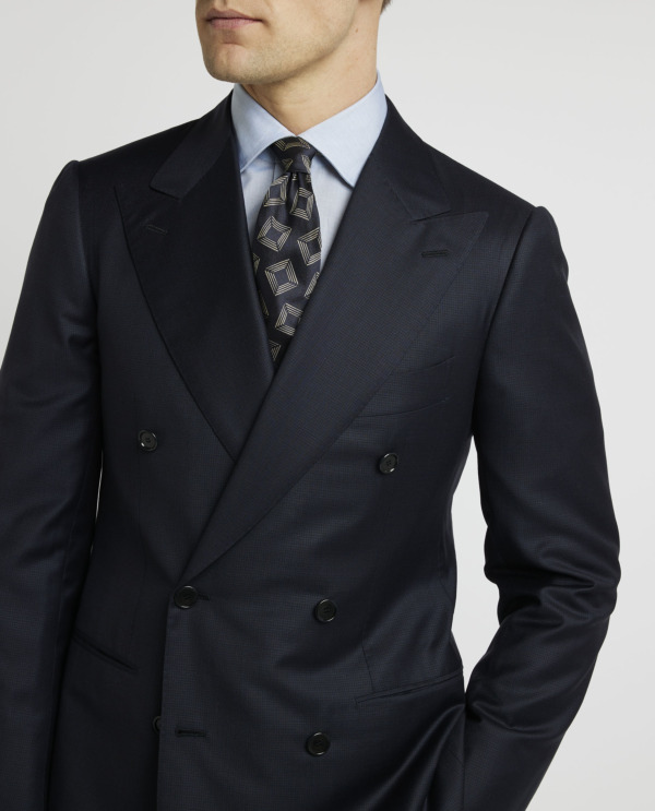 S`170 Wool Silk Suit