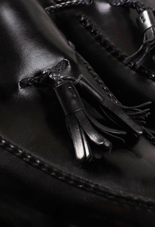 Leather Tassel Loafer - Mod. 642S