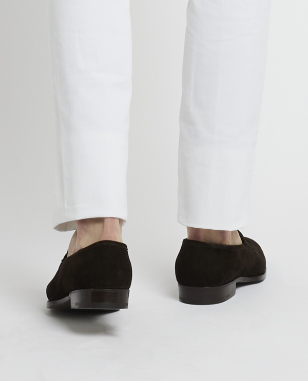Suede Penny Loafers - Mod. 359