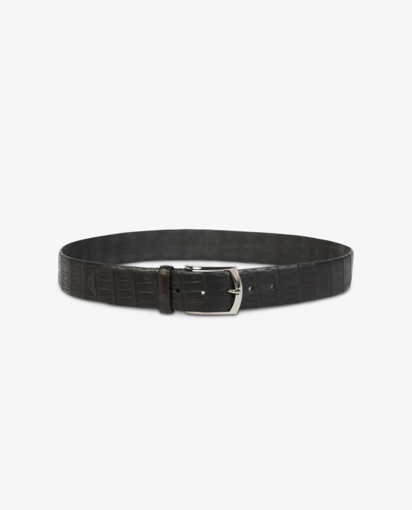 Crocodile Leather Belt