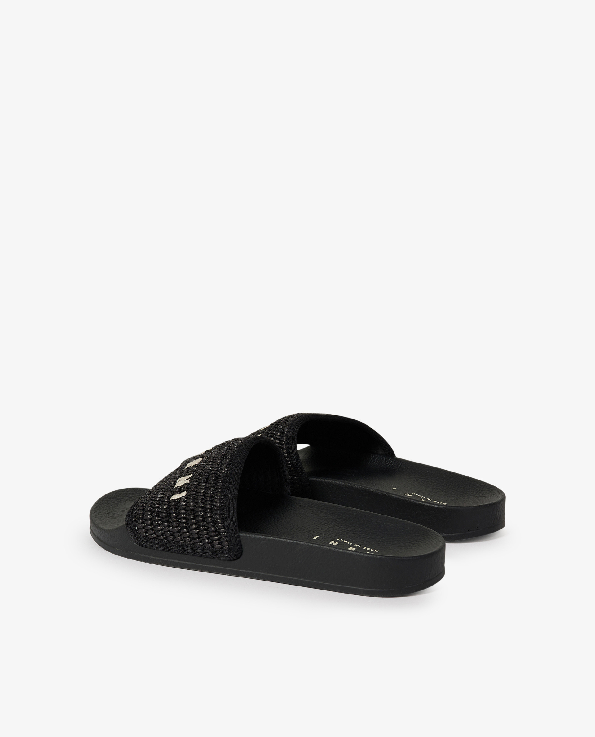 Marni | Slippers met logo | PAUW